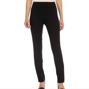 Karen Kane Black MoleSkin Super Soft Stretchy Wide Leg Pull On Pants Size Medium